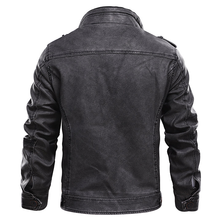 Made Gents Bonanza PU Leather Jacket