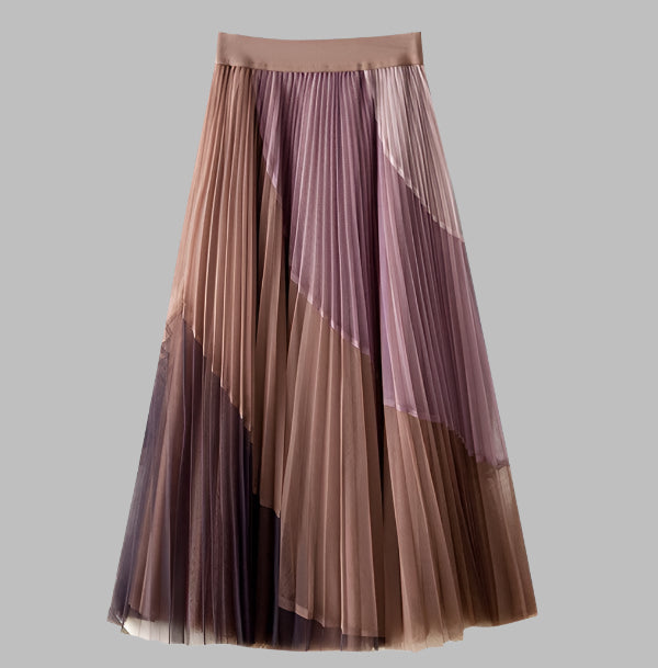 Amelia Double-Layered Flowy Skirt