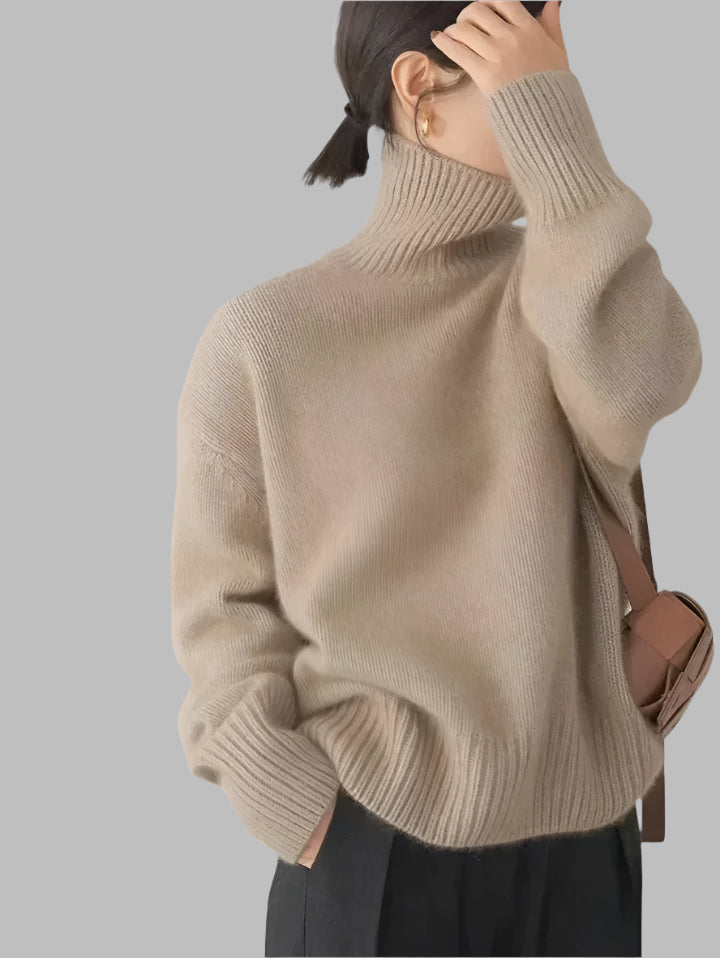 Beautiful Women's Cashmere Turtleneck Sweater