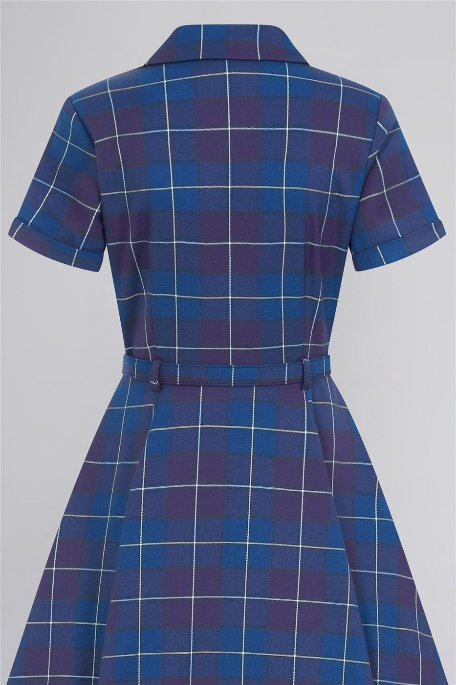 Caterina Classic Checkered Swing Dress