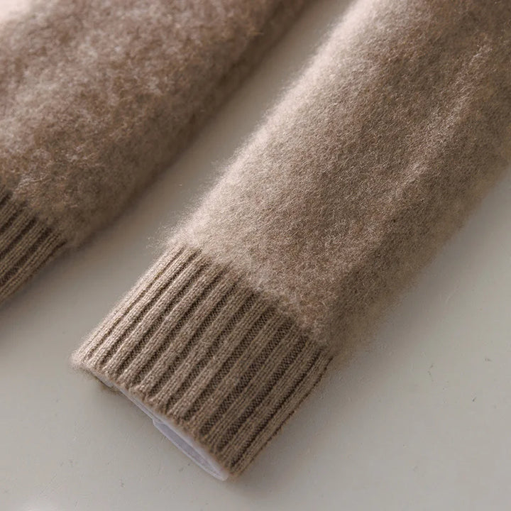 Classic Men's Wool Pullover – Warm & Stylish
