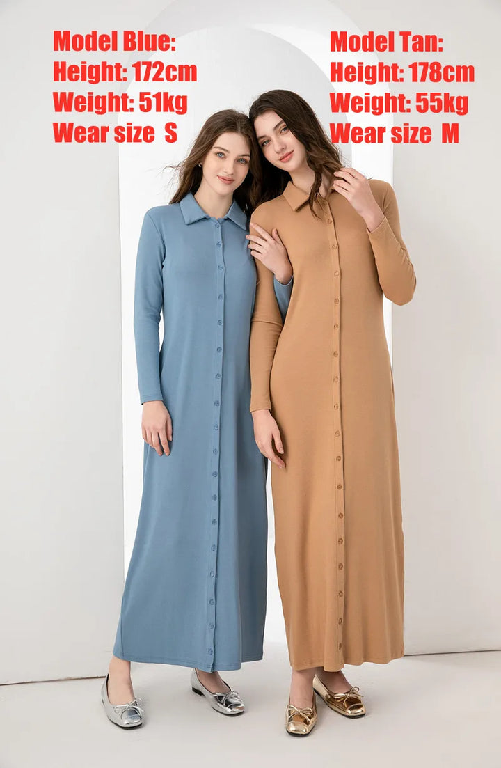 Cozy Chic Long Sleeve Maxi Dress
