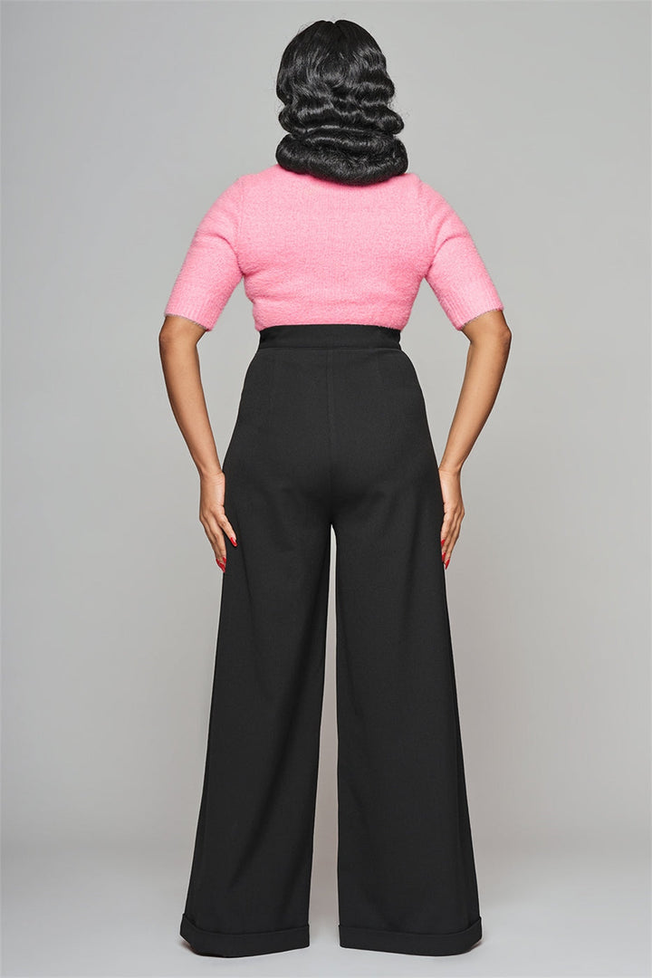 Elegant plain pants