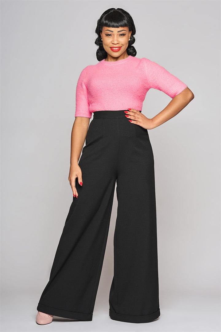 Elegant plain pants