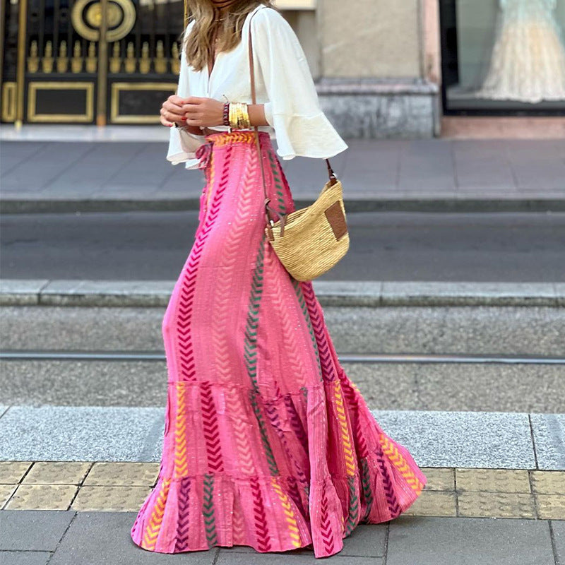 Long skirts for women in spring