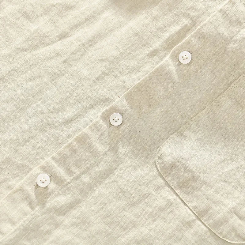 Long sleeve linen shirt