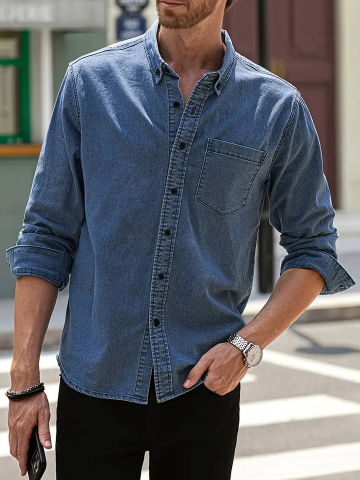 Marius Durable & Stylish Denim Shirt