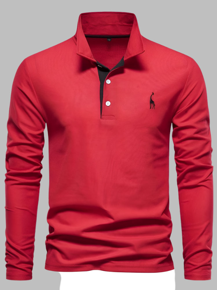 Minimalist Polo Pullover – Elevated Casualwear