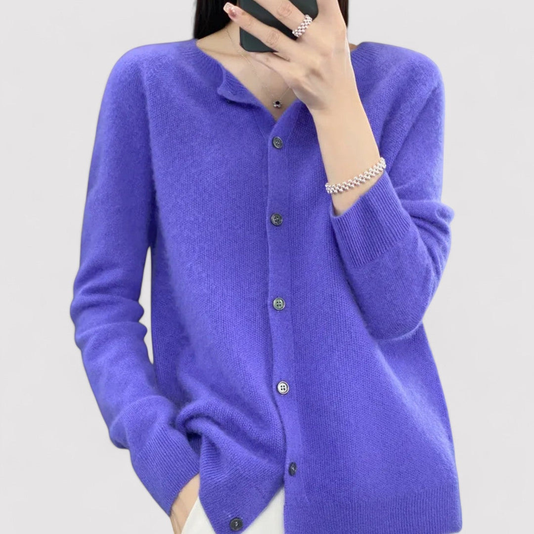 Women's Open-Neck Cardigan