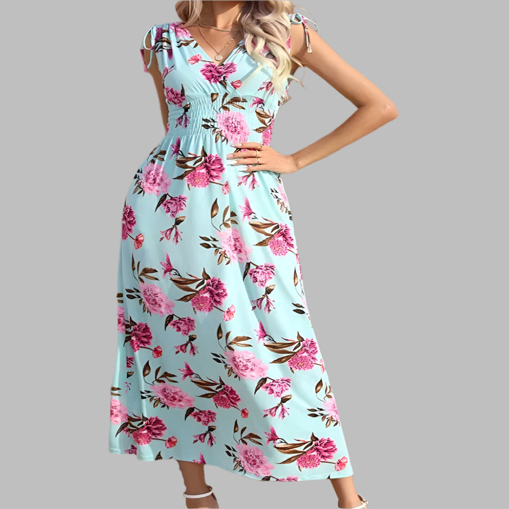 Pink maxi dress 