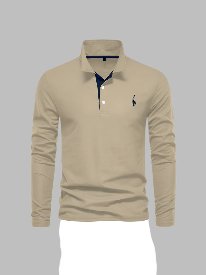 Premium Polo Pullover – The Ultimate Layering Piece