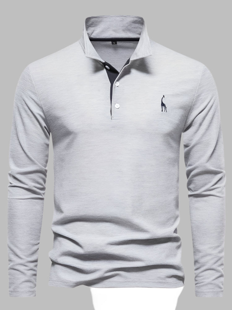 Refined Polo Pullover – Modern Fit, Timeless Appeal