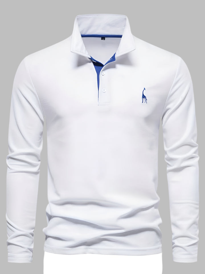 Sleek & Versatile Polo Pullover for Men