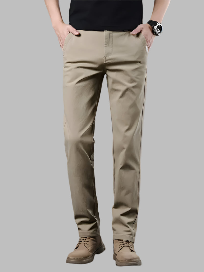 Stylish and comfortable elastic business pants