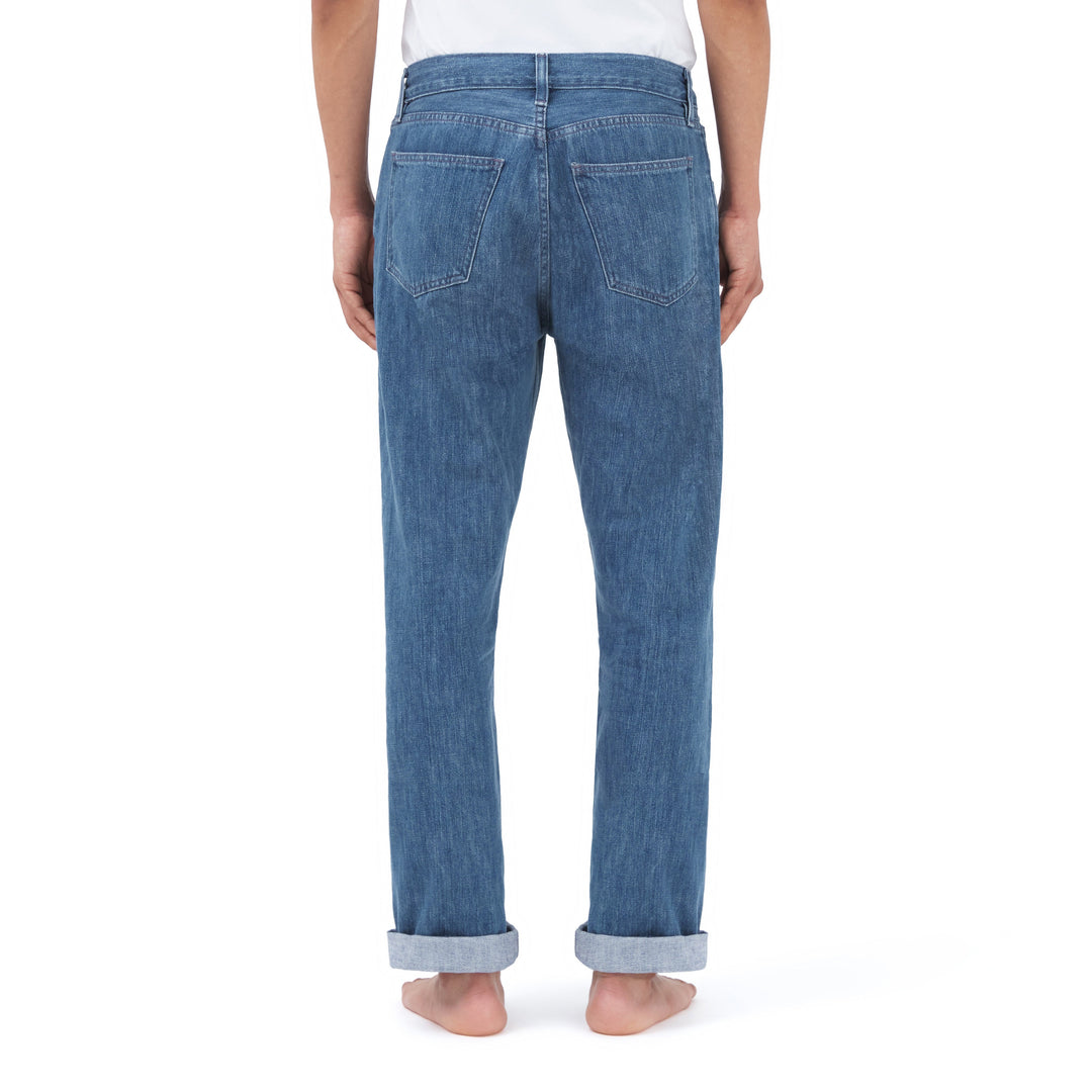 Vintage Wash Standard Jeans – Eco-Friendly
