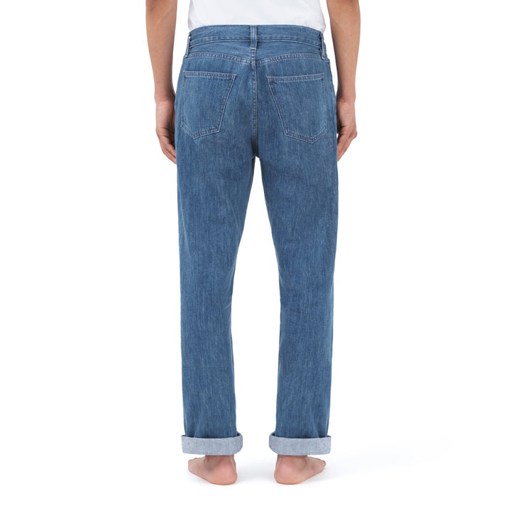Vintage Wash Standard Jeans – Eco-Friendly