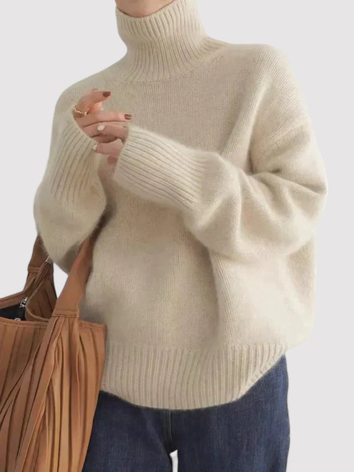 Beautiful Women's Cashmere Turtleneck Sweater