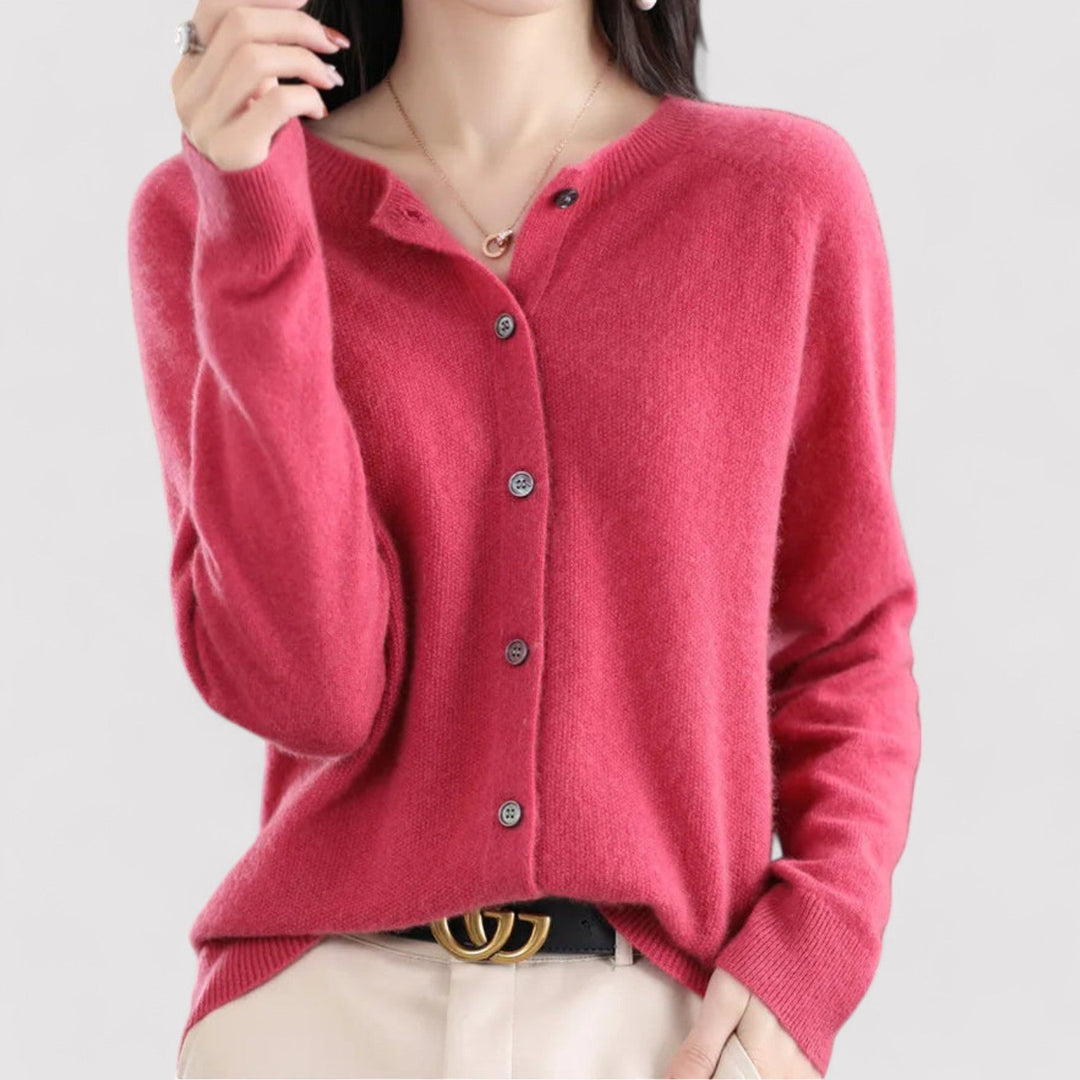 Women's Open-Neck Cardigan